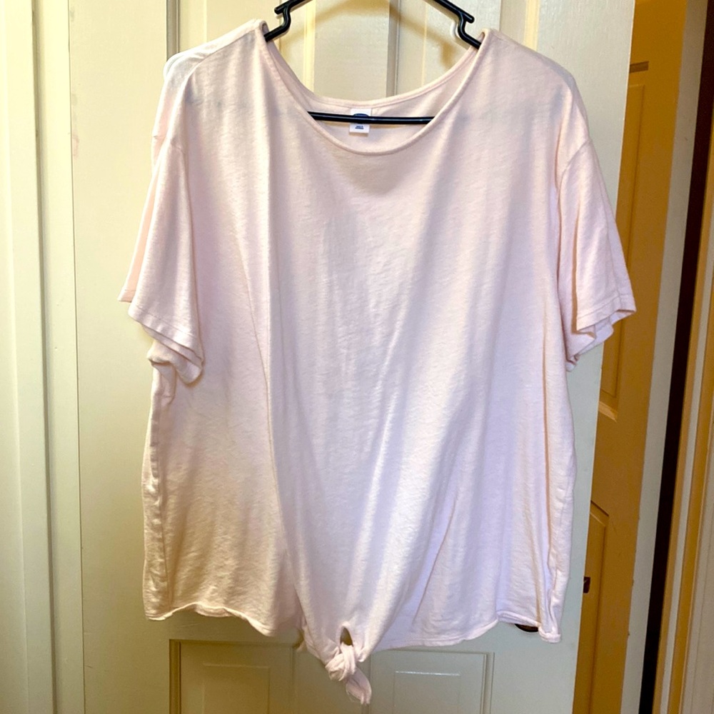 Off white tie top